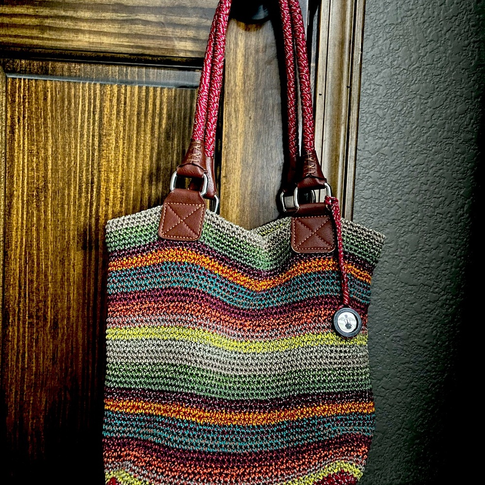 the Sak crocheted handbag